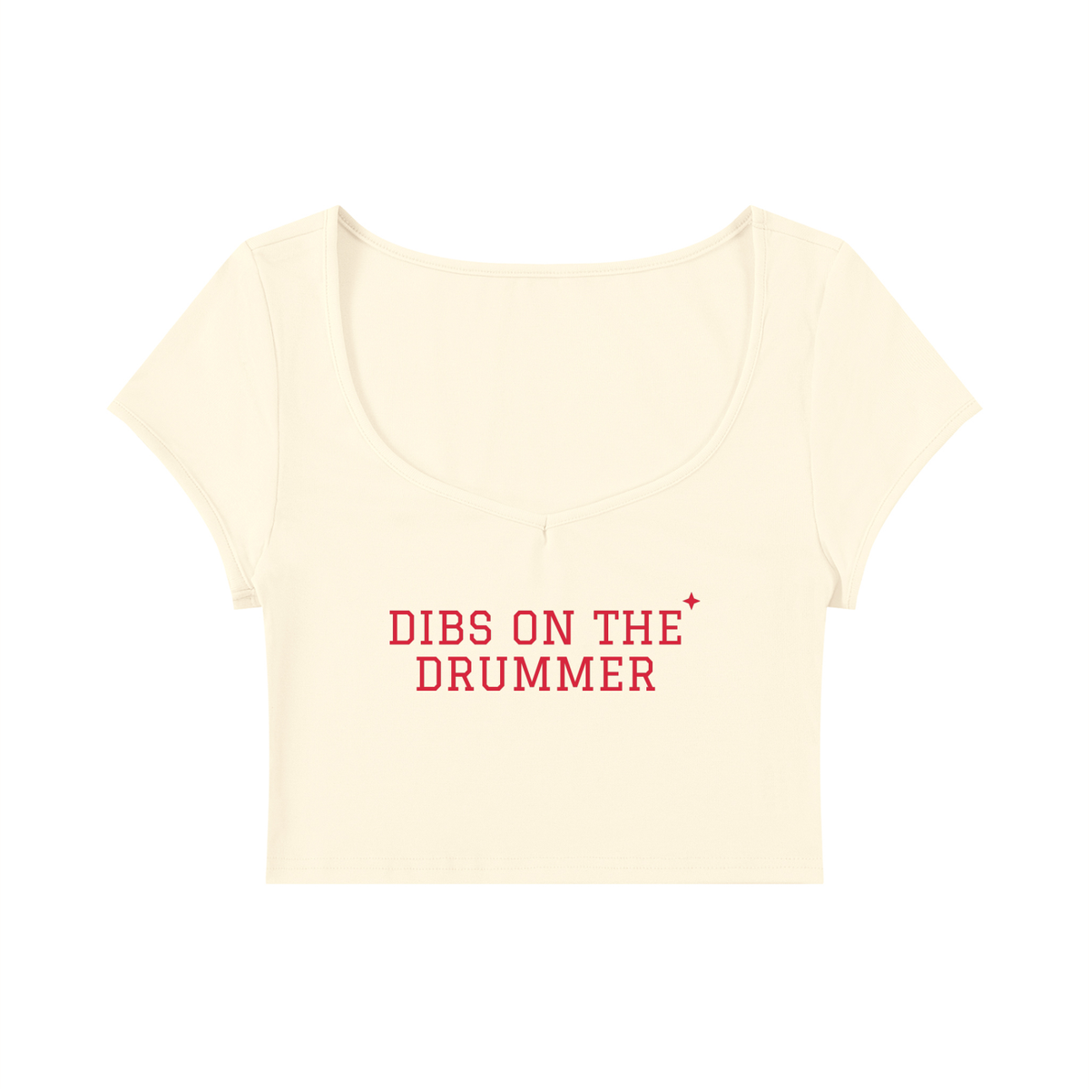 Dibs On The Drummer Baby Tee