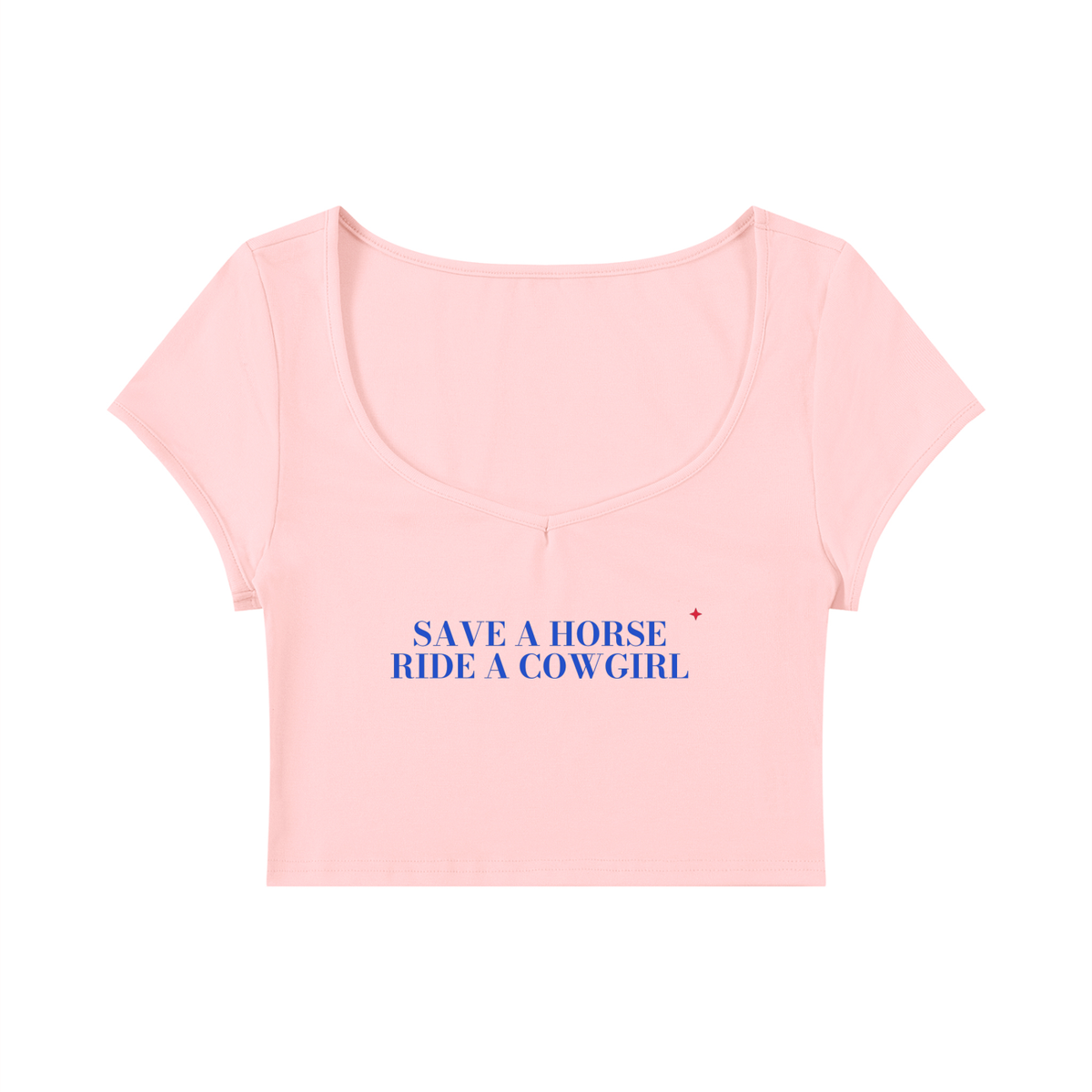 Save A Horse Ride A Cowgirl Baby Tee