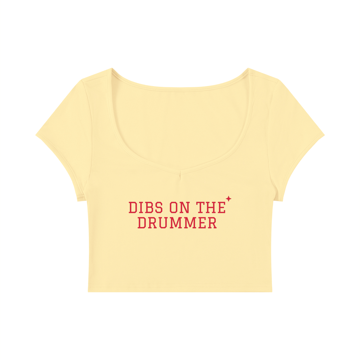 Dibs On The Drummer Baby Tee