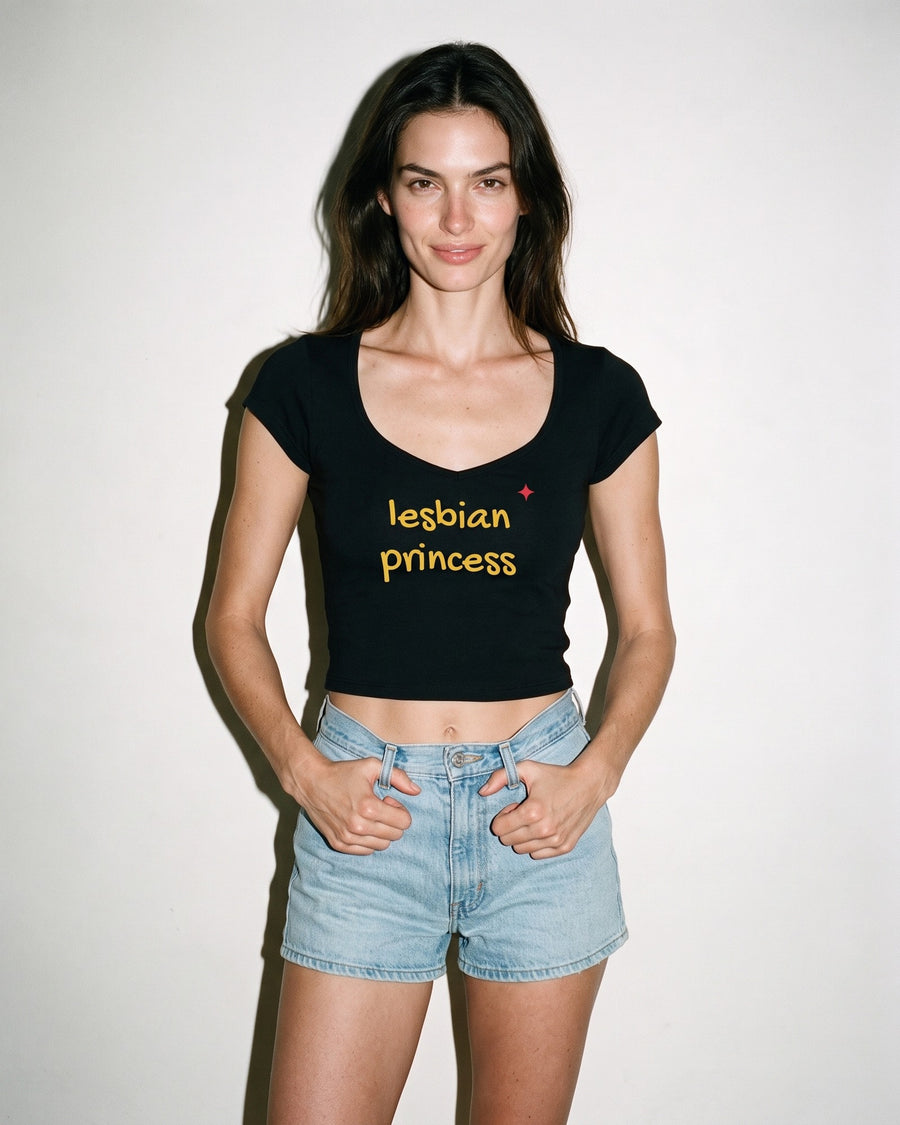 Lesbian Princess Baby Tee