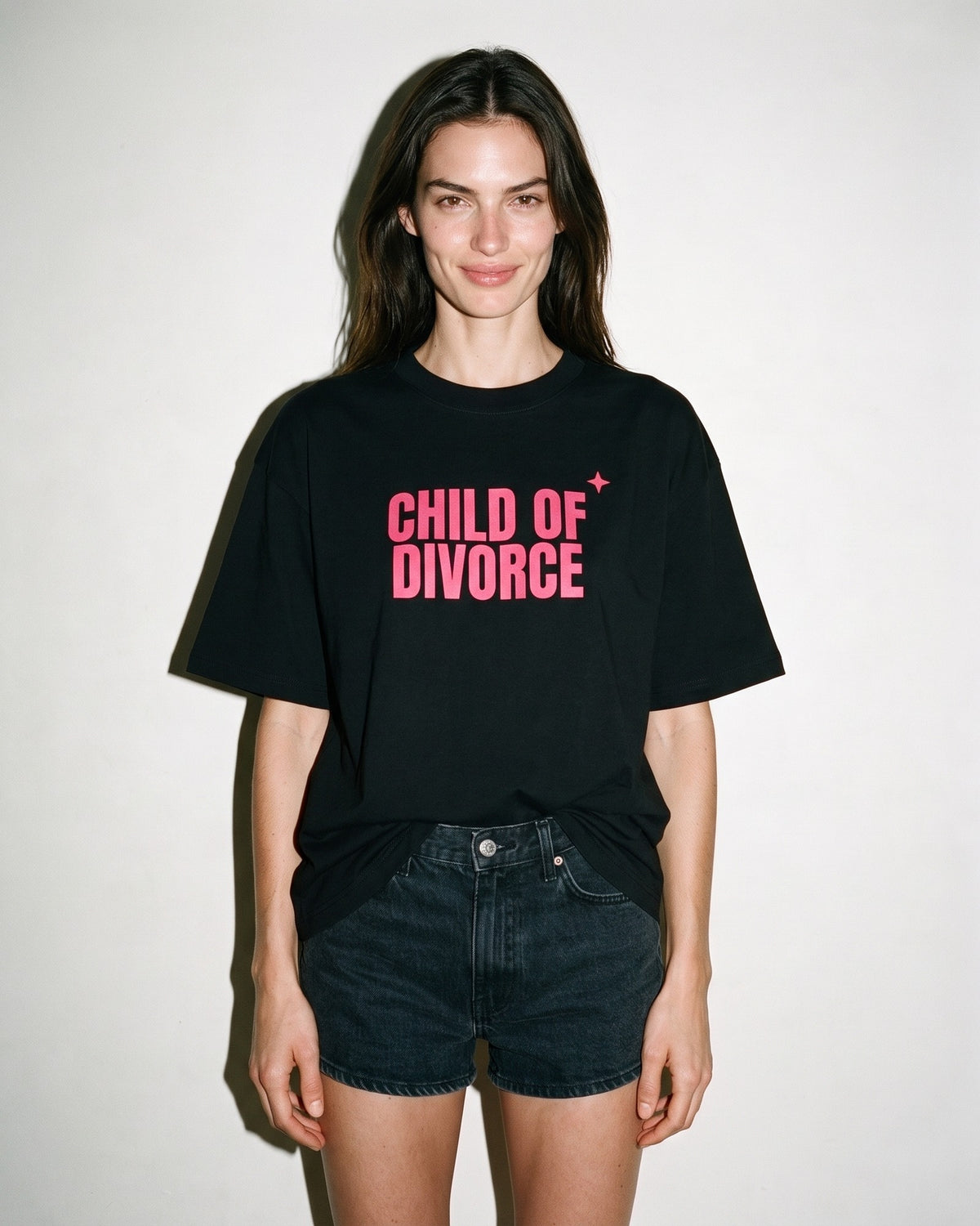 Child Of Divorce Oversized Tee