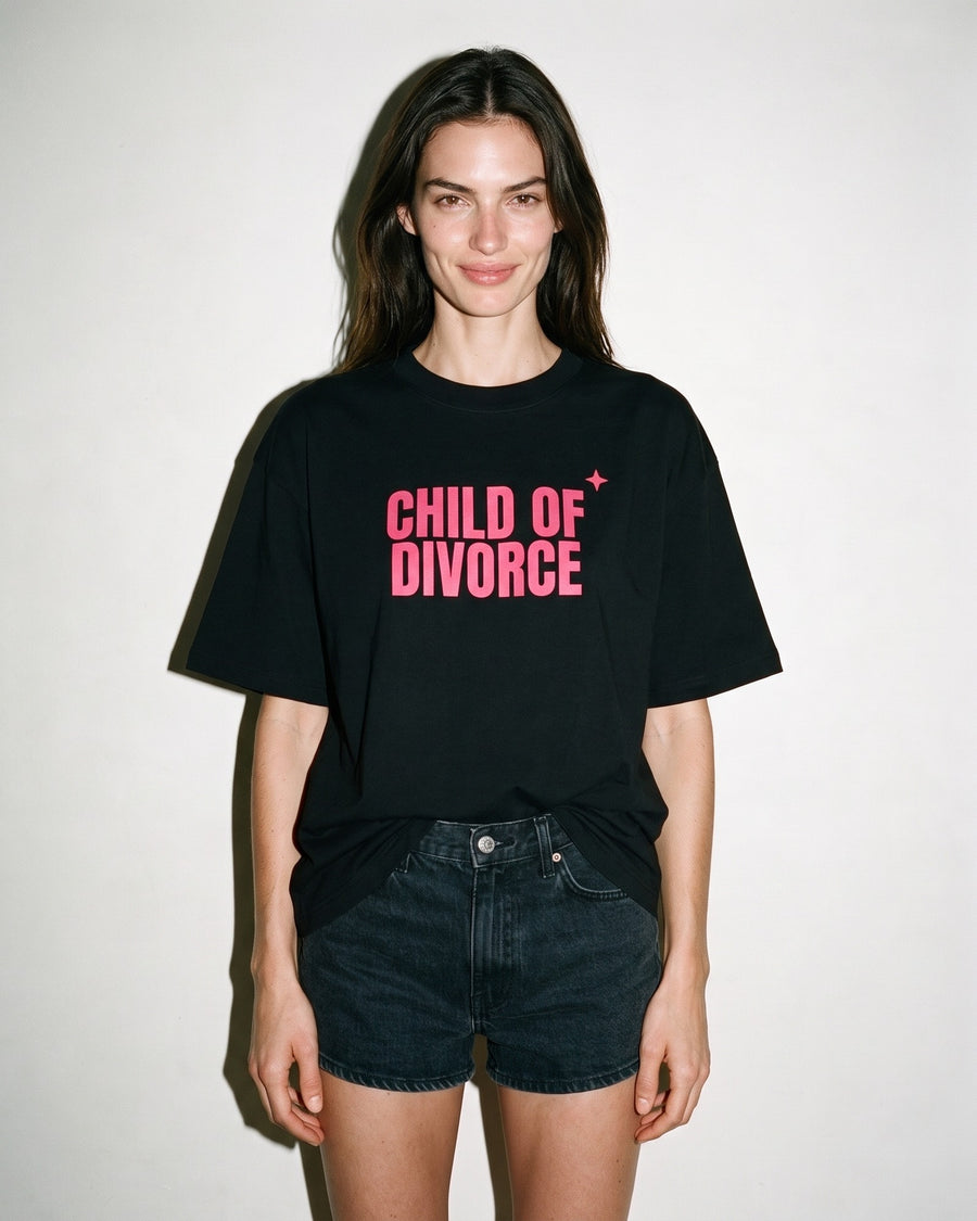 Child Of Divorce Oversized Tee
