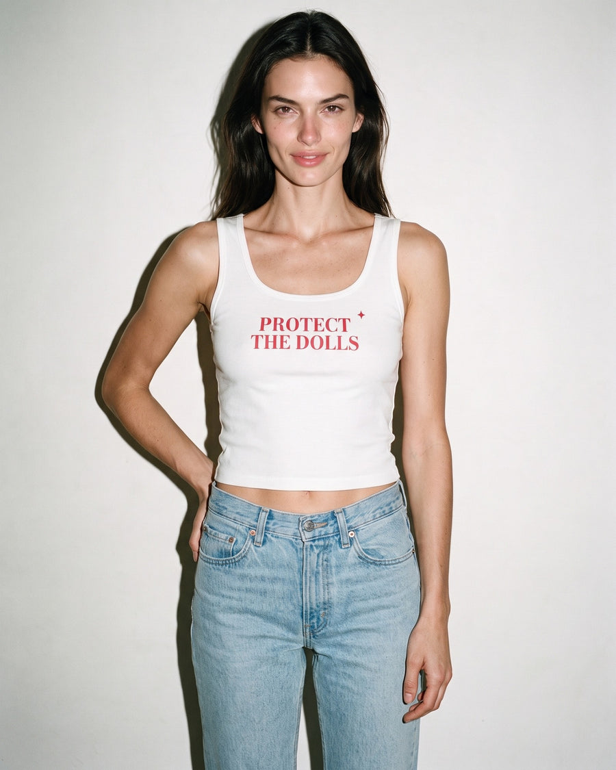 Protect The Dolls Crop Tank