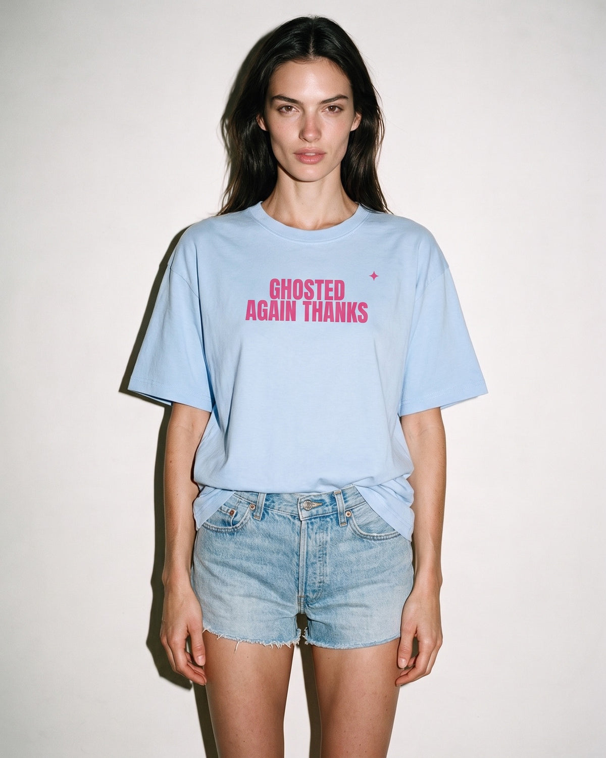 Ghosted Again Thanks Oversized Tee