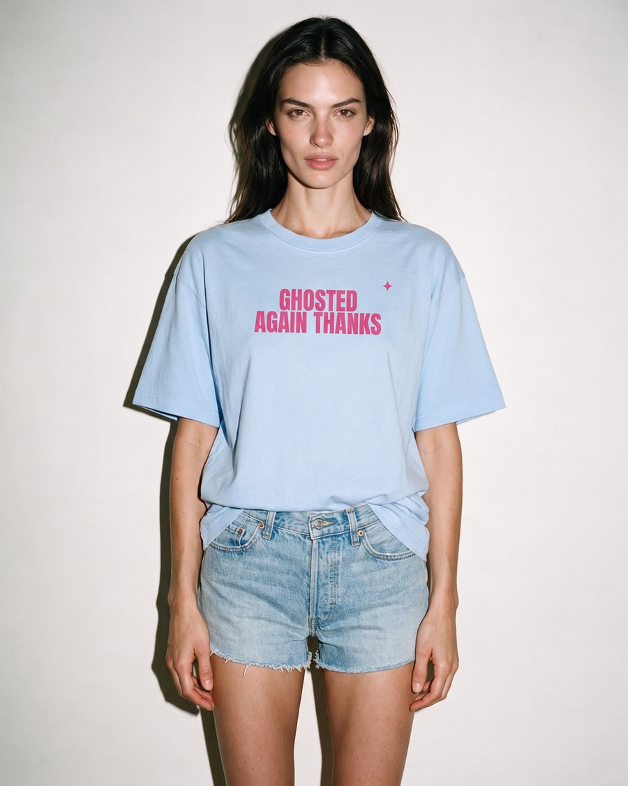 Ghosted Again Thanks Oversized Tee