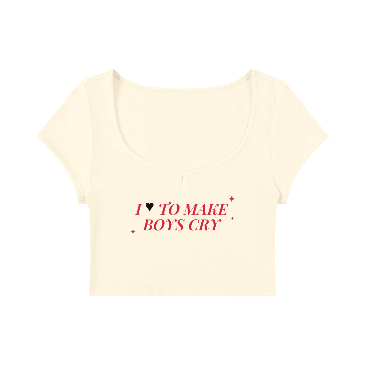 I Love To Make Boys Cry Baby Tee