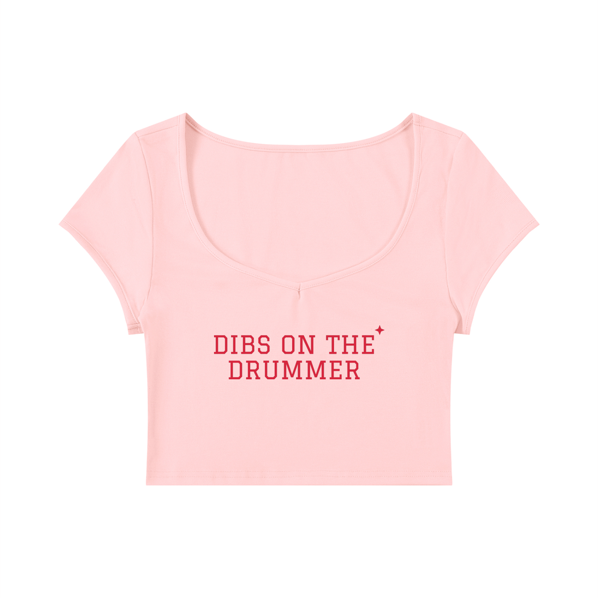 Dibs On The Drummer Baby Tee
