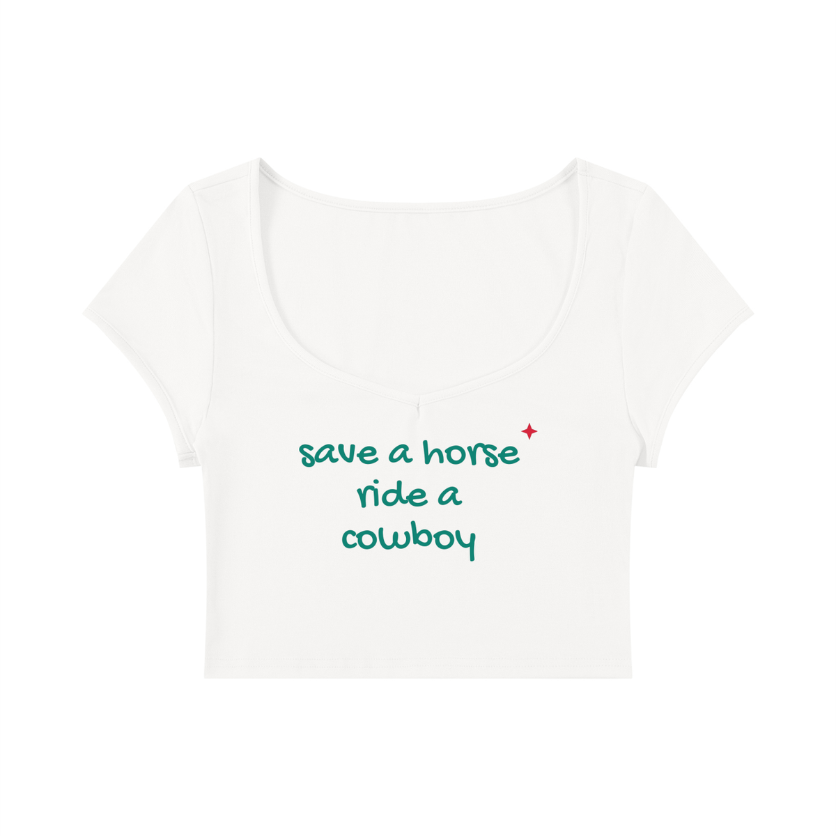 Save A Horse Ride A Cowboy Baby Tee