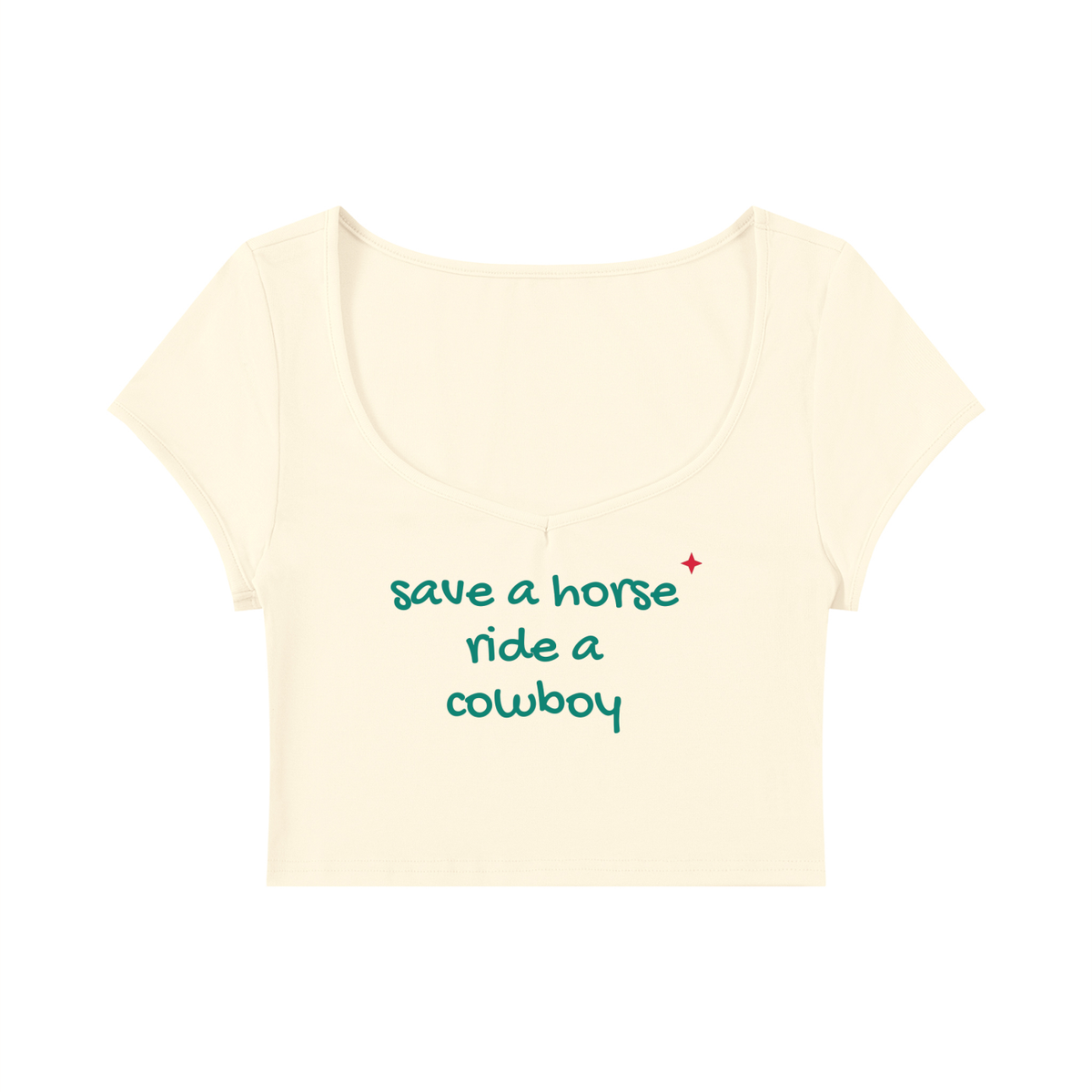 Save A Horse Ride A Cowboy Baby Tee