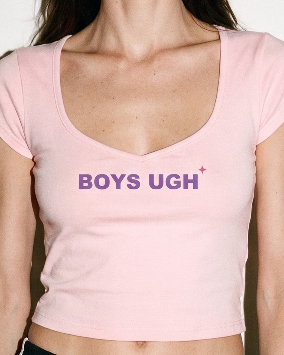Boys Ugh Baby Tee, print close-up