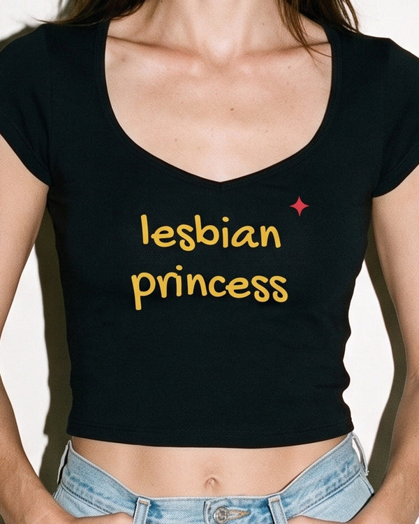 Lesbian Princess Baby Tee