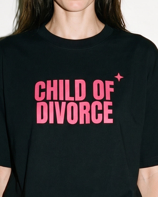 Child Of Divorce Oversized Tee