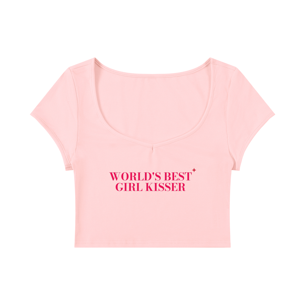 World's Best Girl Kisser Baby Tee