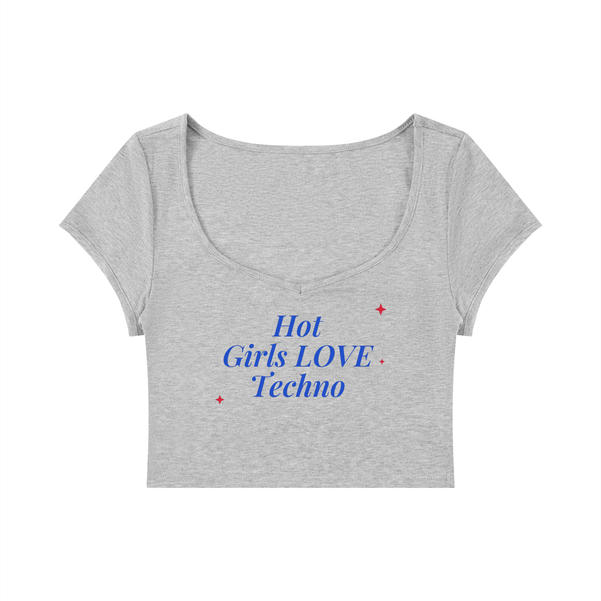 Hot Girls Love Techno Baby Tee