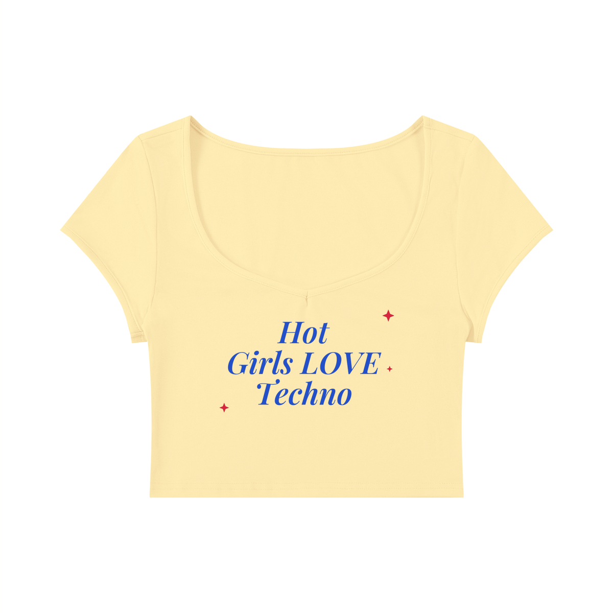 Hot Girls Love Techno Baby Tee