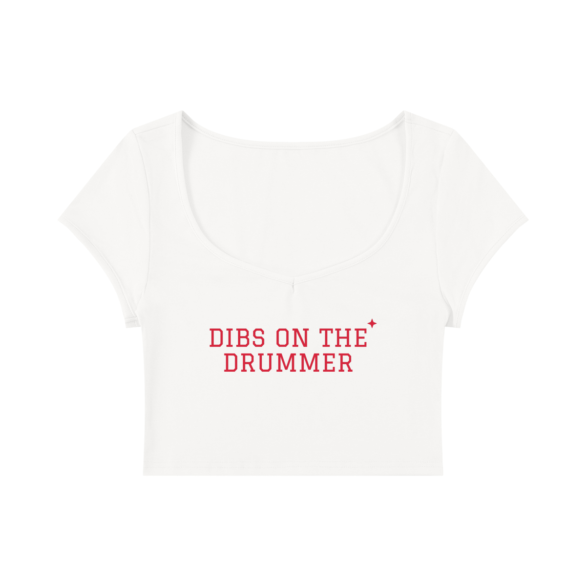 Dibs On The Drummer Baby Tee