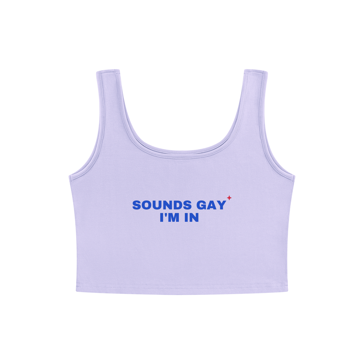 Sounds Gay I'm In Crop Tank