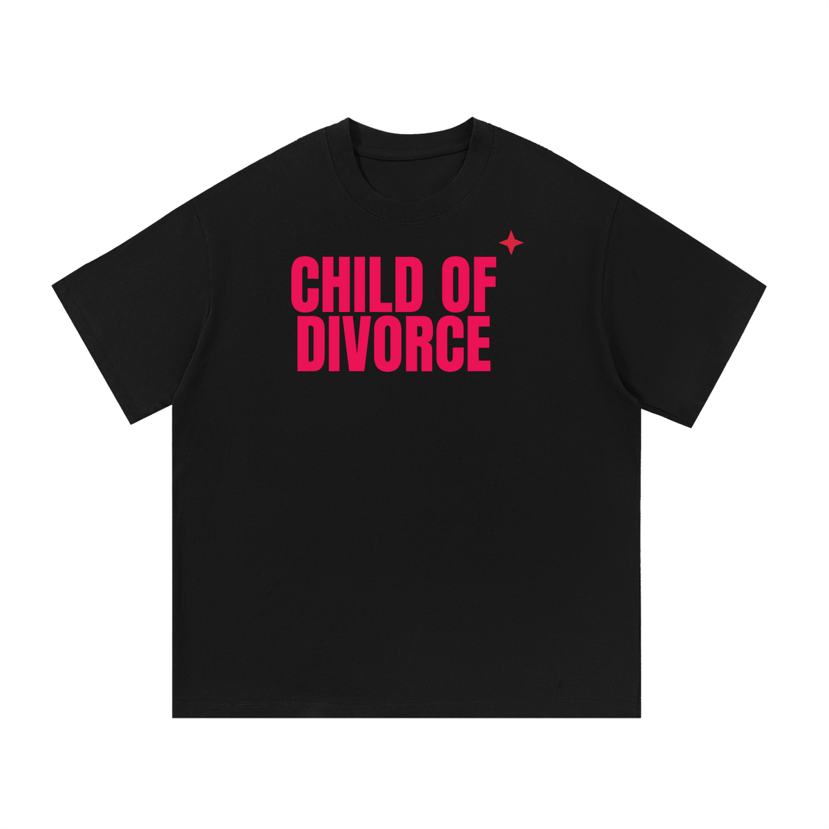 Child Of Divorce Oversized Tee