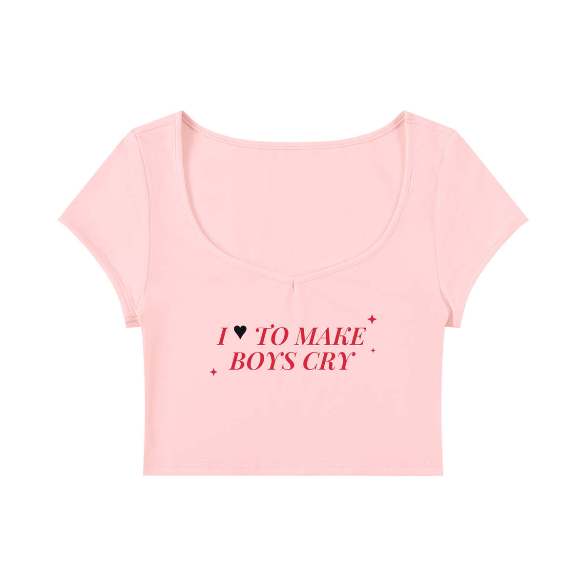I Love To Make Boys Cry Baby Tee