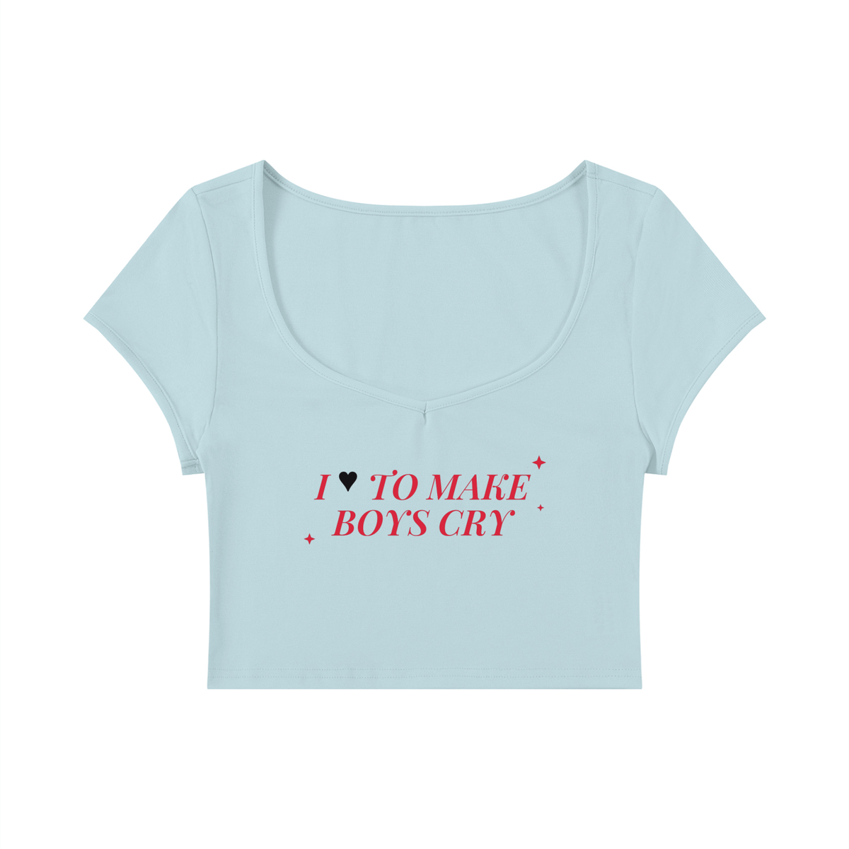 I Love To Make Boys Cry Baby Tee