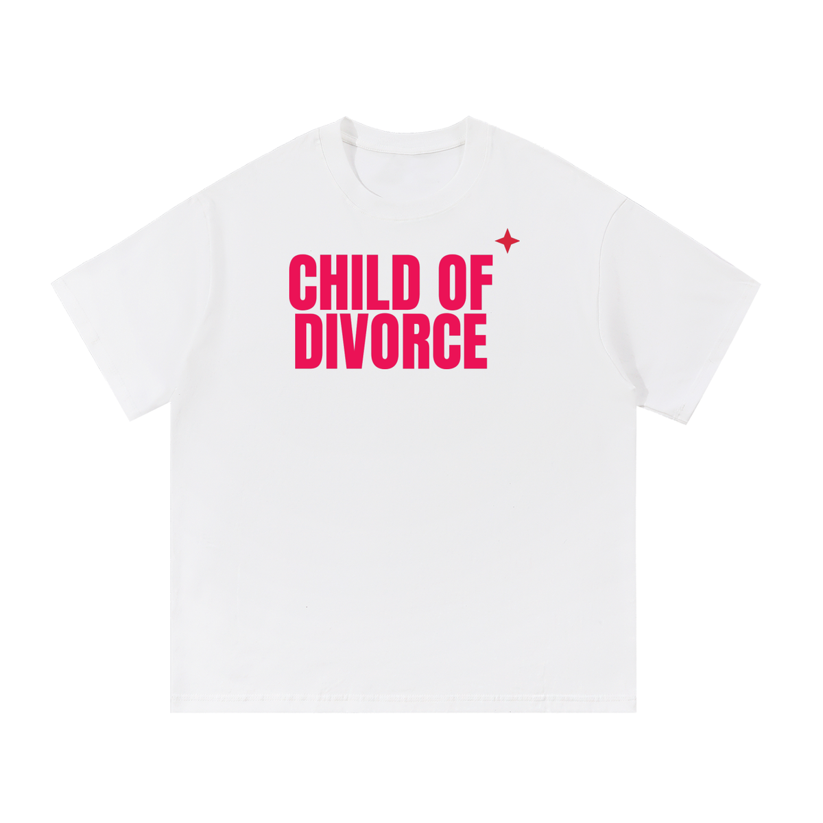 Child Of Divorce Oversized Tee