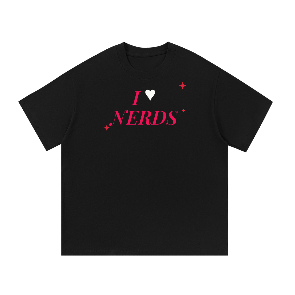 I Heart Nerds Oversized Tee