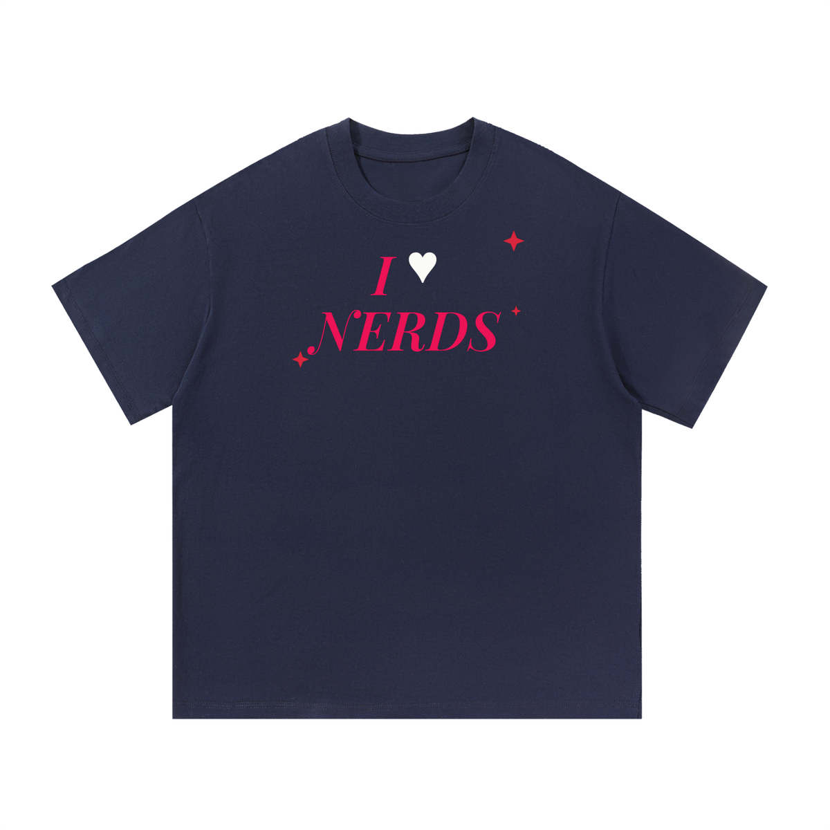 I Heart Nerds Oversized Tee