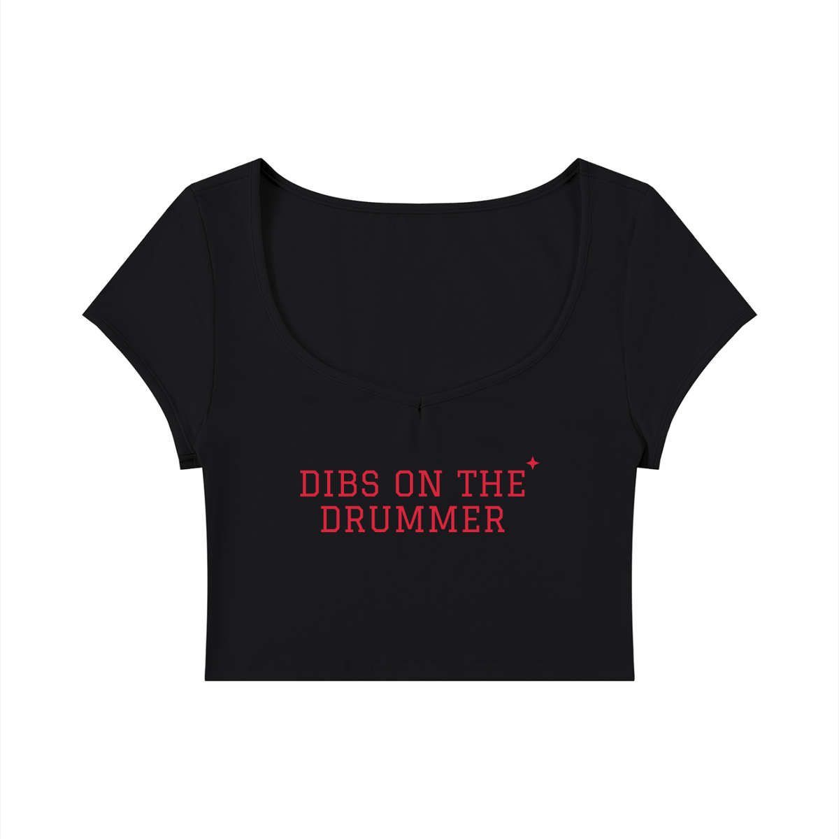 Dibs On The Drummer Baby Tee