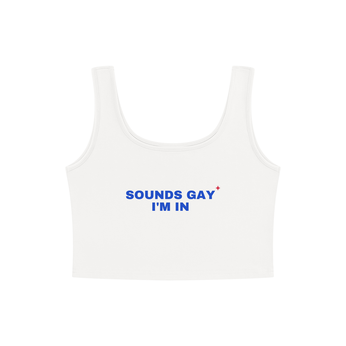 Sounds Gay I'm In Crop Tank