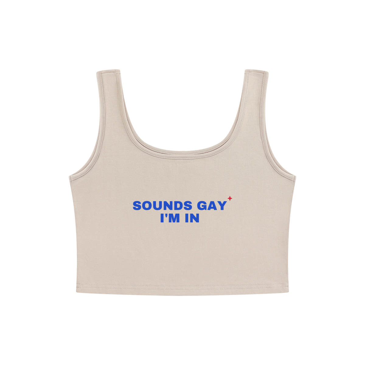 Sounds Gay I'm In Crop Tank