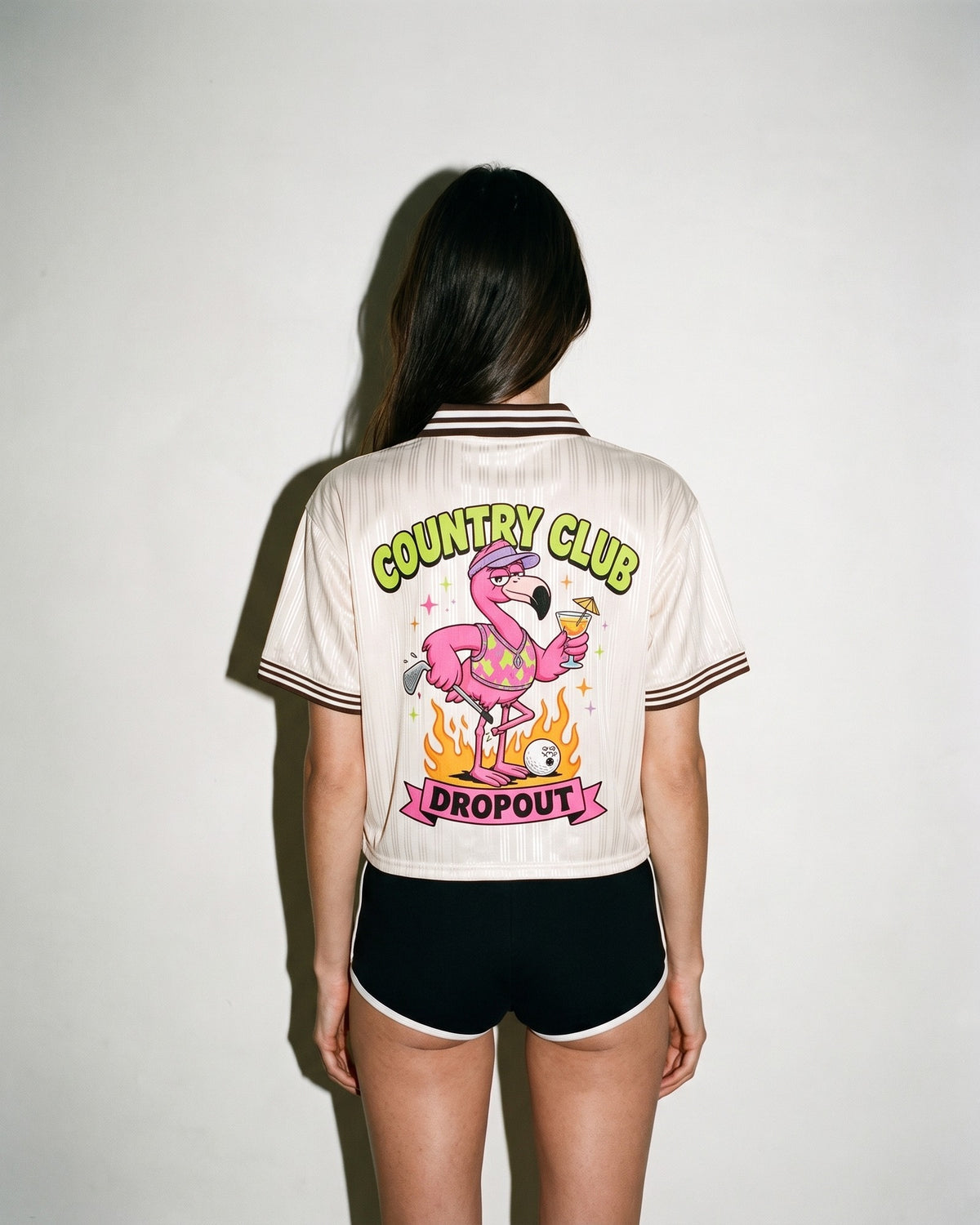 Country Club Dropout Polo Tee