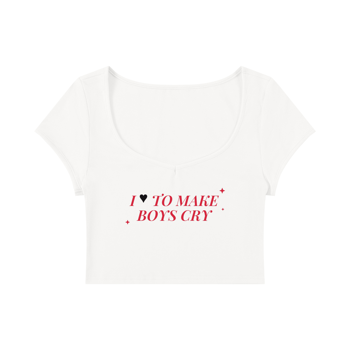 I Love To Make Boys Cry Baby Tee