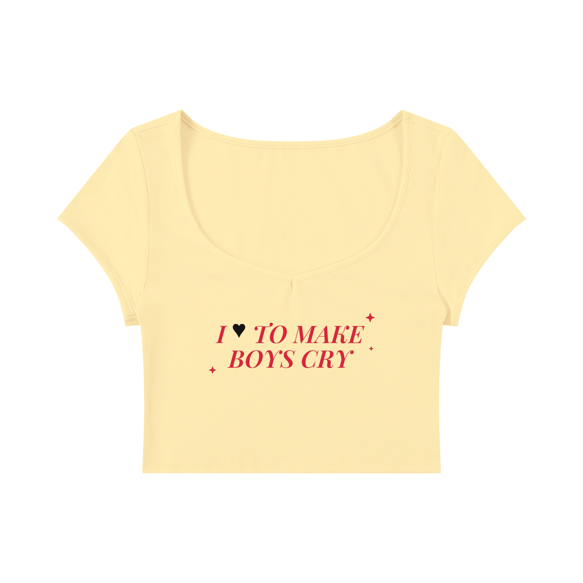 I Love To Make Boys Cry Baby Tee