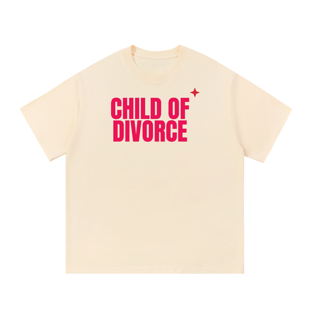 Child Of Divorce Oversized Tee