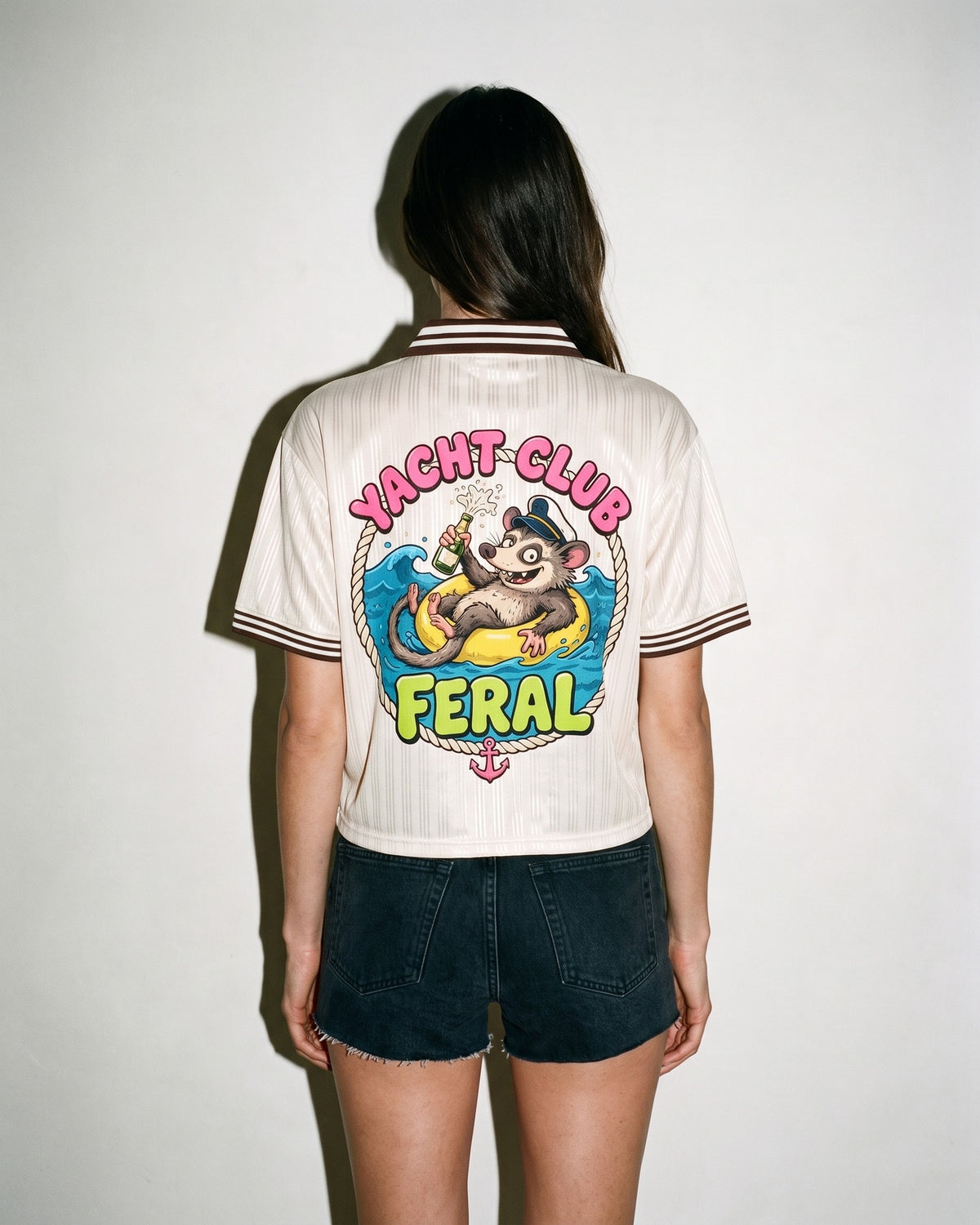 Yacht Club Feral Polo Tee